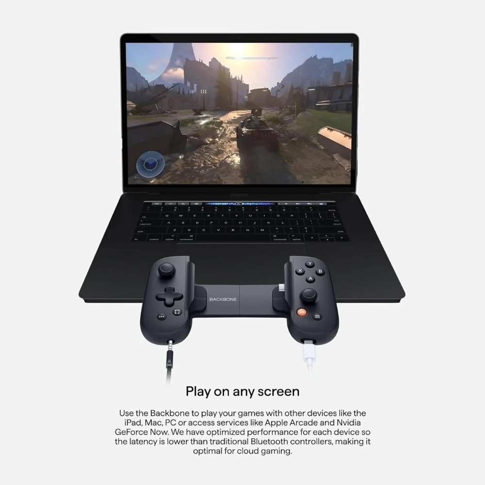 BACKBONE One Mobile Gaming Controller for Android & iPhone 15 Series (USB-C)™ - Picture 4 of 7